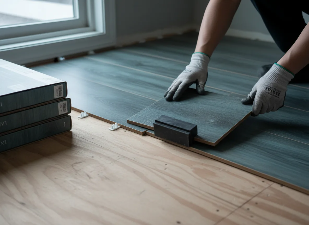 Luxury Vinyl Plank Installation company in Denton, KS